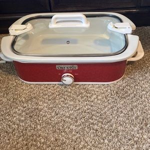 Red Casserole Crockpot